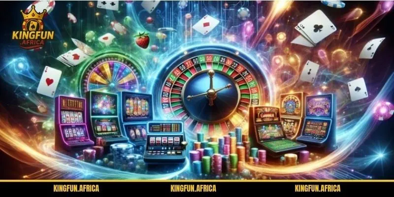 Danh mục giải trí đa dạng với nhiều trò chơi hấp dẫn